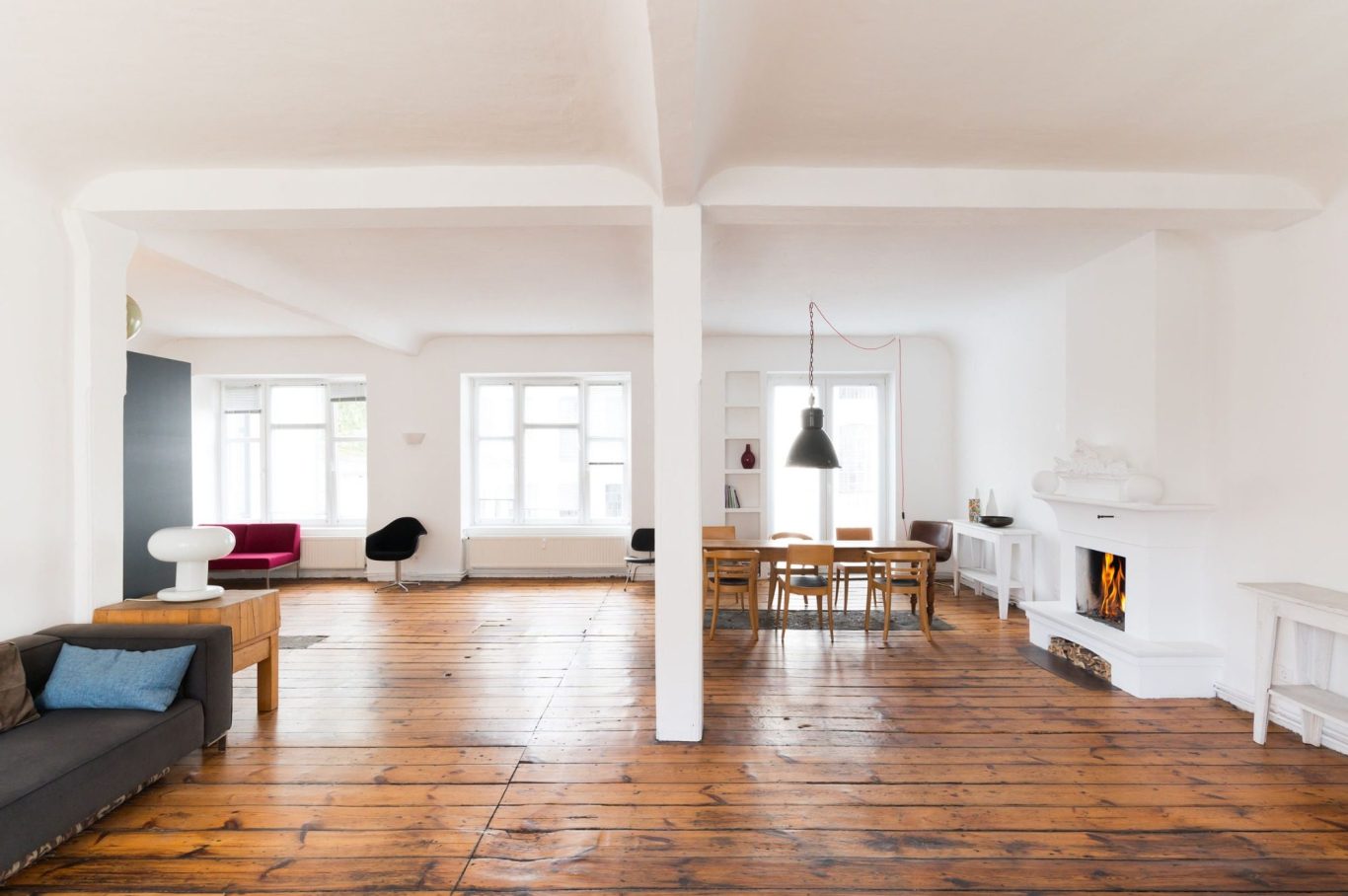 Raumansicht der Light Lounge Hamburg